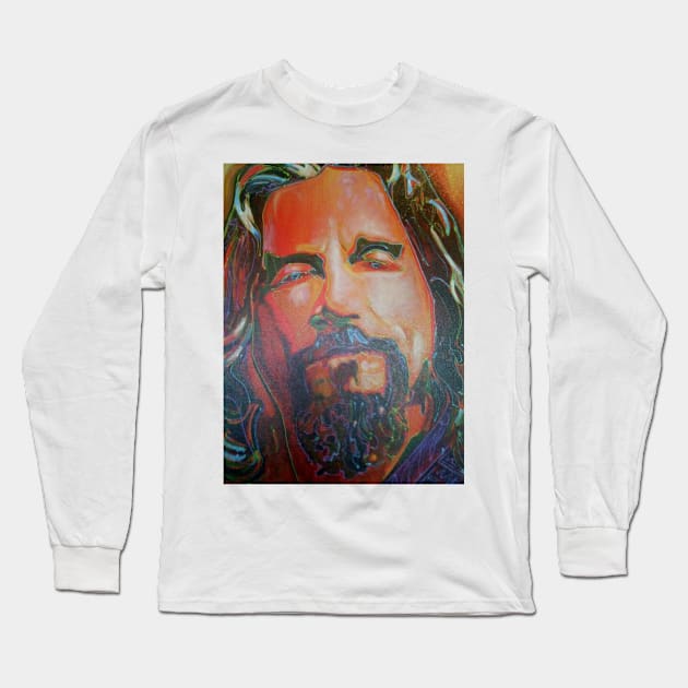 The Dude Abides Long Sleeve T-Shirt by raimundojob